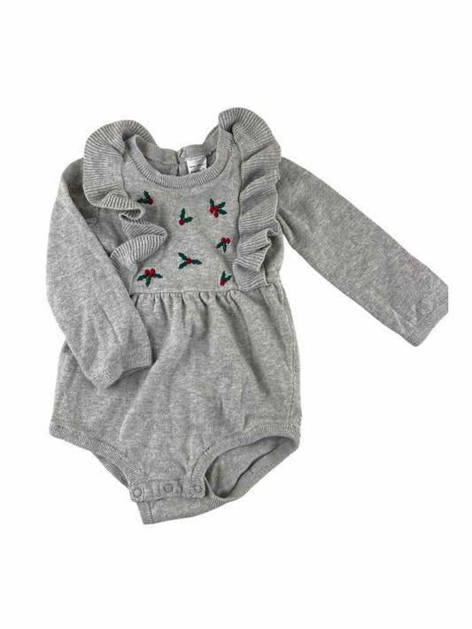 Carters (C) Gray Infant Size 12 MO SweaterLight
