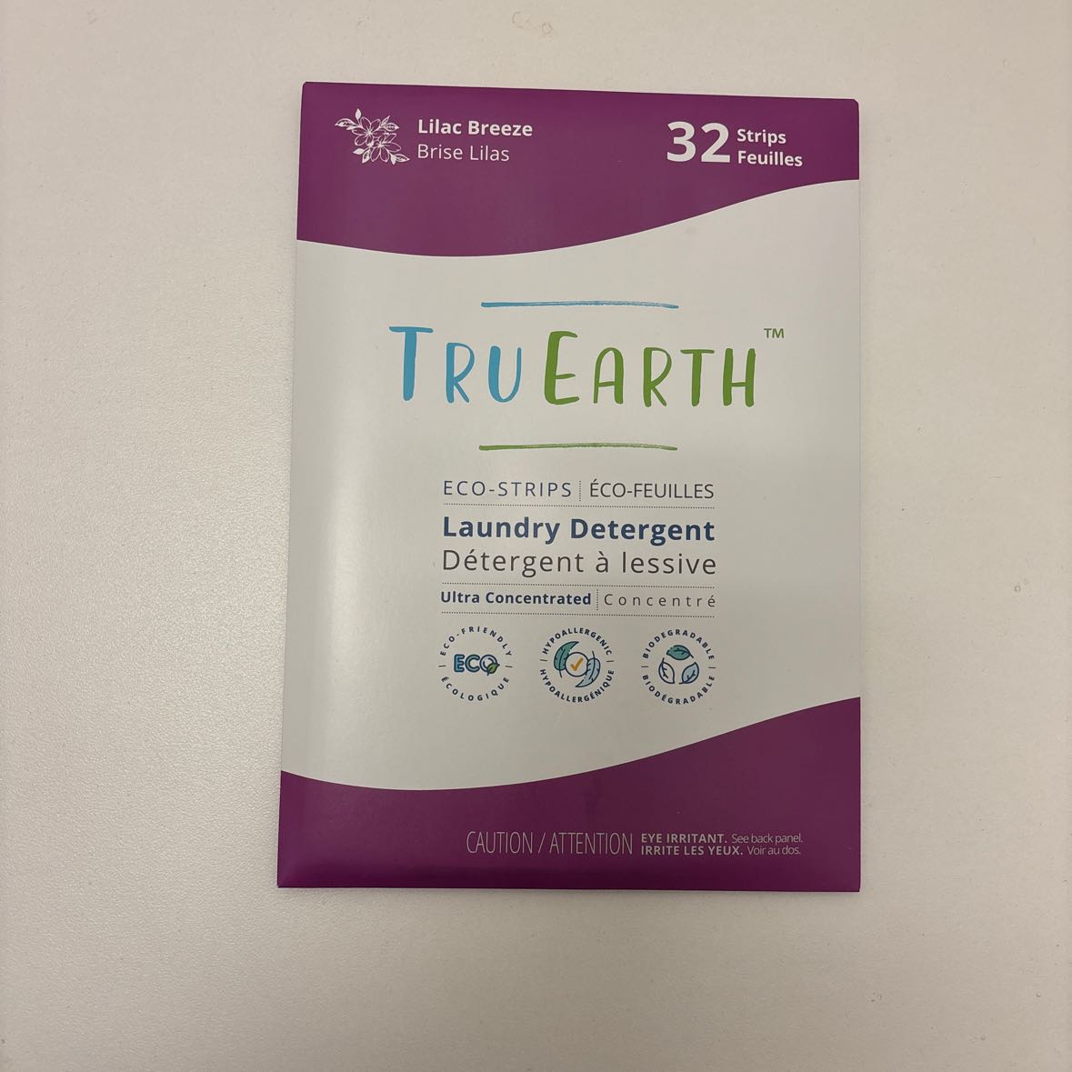 TruEarth Laundry Detergent Lilac Eco Strips
