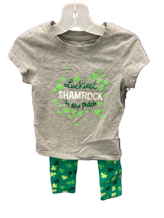 Cat and Jack (D) St Patrick’s Day Toddler Size 3T 2PCCasual