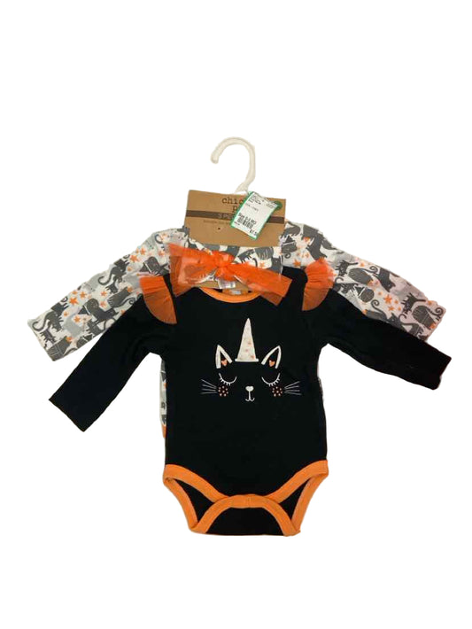 Chick Pea (B) Black Infant Size 0-3 MO 3PC Casual