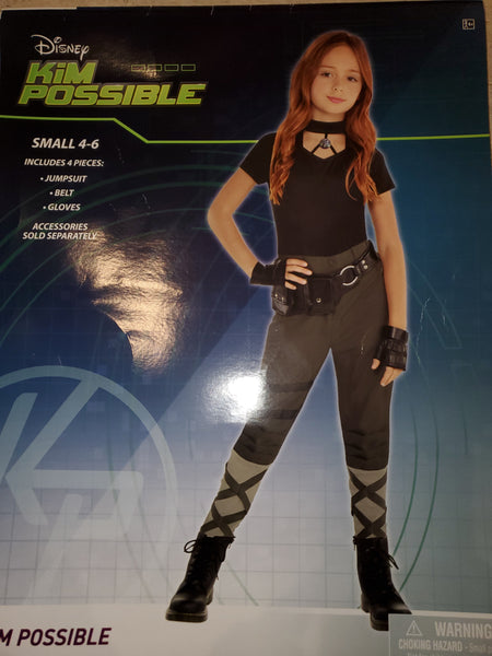 Costume Kim Possible size 4-6